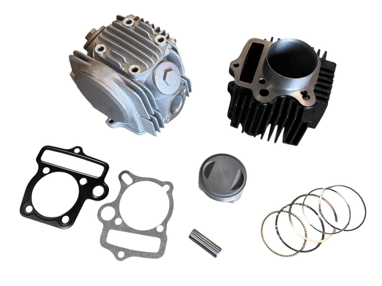 KUBA SNİPER CUP PRO X 135 56.5mm SİLİNDİR PİSTON SET VE 135cc SİLİNDİR KAPAK MODİFİYE