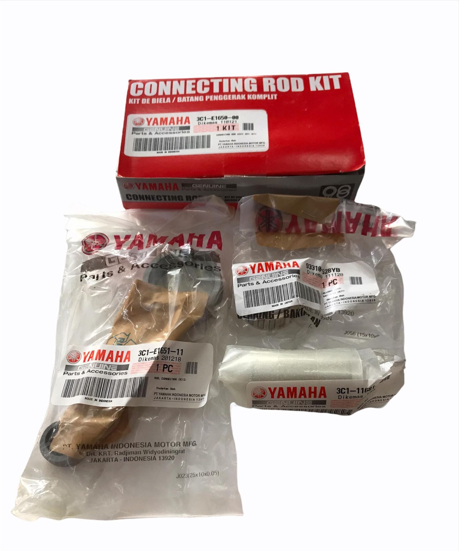 YAMAHA YZF R125 BİYEL KOLU KOMPLE TAKIM ORJİNAL