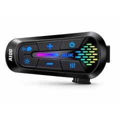 AUK A100 BLUETOOTH KASK İNTERCOM (2 KİŞİLİK- İP65 TOZ VE SU GEÇİRMEZ)