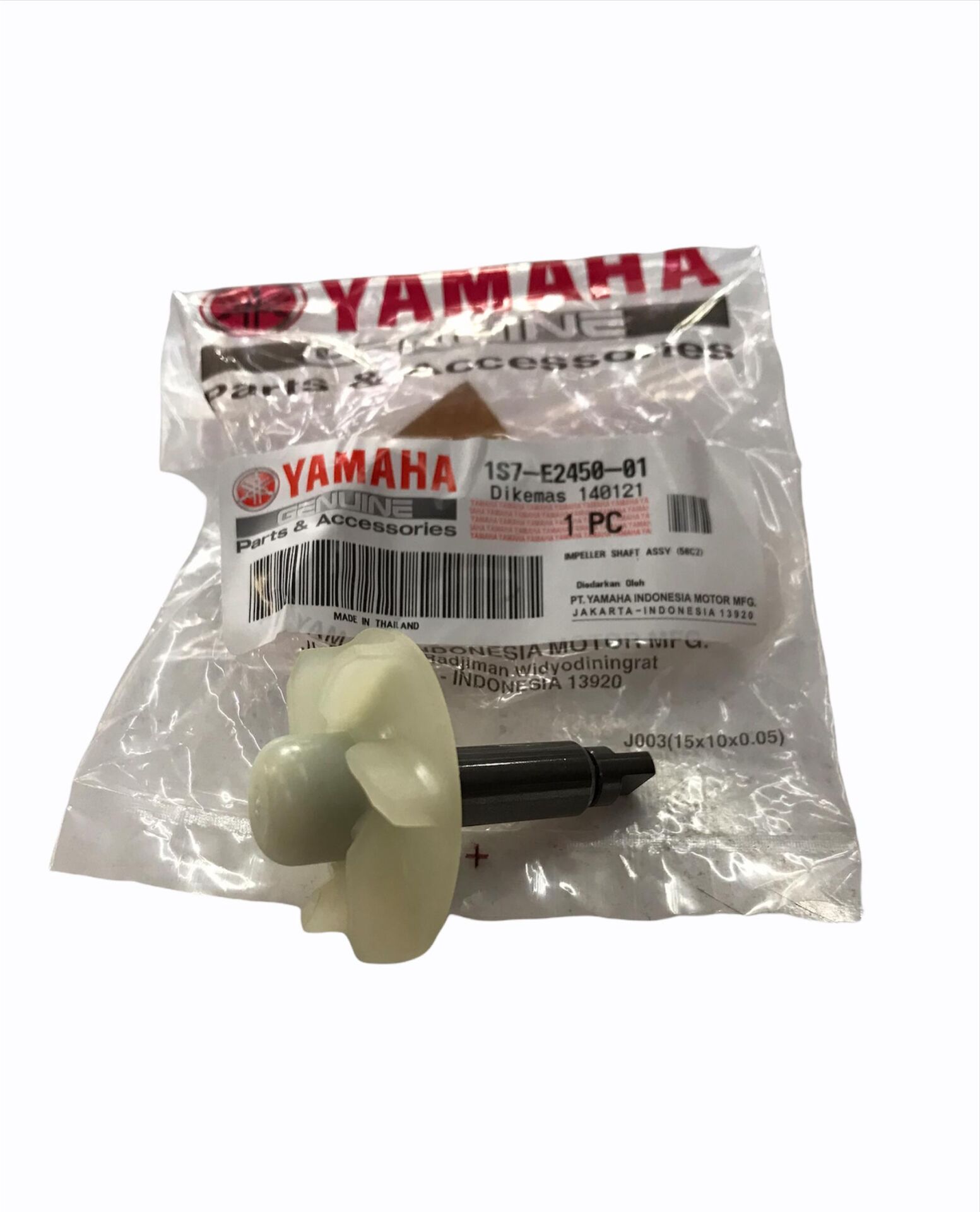YAMAHA YZF R125 DEVİRDAİM SU POMPA ŞAFTI ORJİNAL