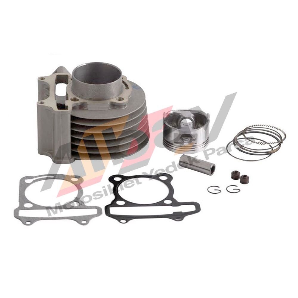 125 SCOOTER SİLİNDİR PİSTON KOMPLE 125cc 15 PİN