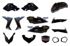YAMAHA XMAX 250 KAPORTA GRENAJ SETİ SİYAH İTHAL 2014-2017 (14 PARÇA)