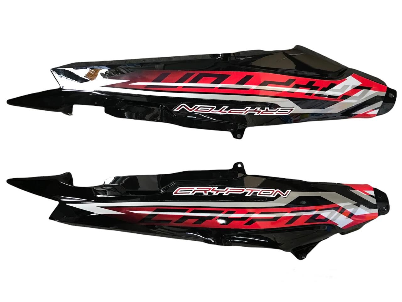 YAMAHA CRYPTON C8 SELE ALTI YAN KAPAK TAKIM SİYAH 2010-2015