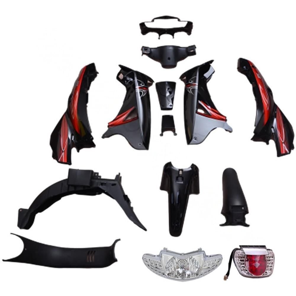 MONDİAL SFC KAPORTA SETİ SİYAH FAR STOP DAHİL İTHAL