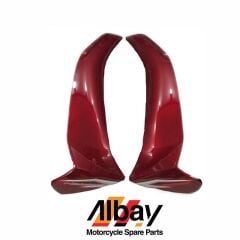 YAMAHA CRYPTON C8 DIŞ DİZLİK TAKIM KIRMIZI 2010-2015