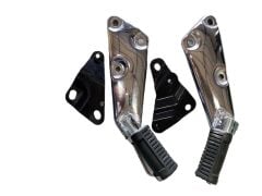 CUP 100 ARKA BASAMAK BRAKETİ VE BASAMAK KOMPLE NİKEL TAKIM