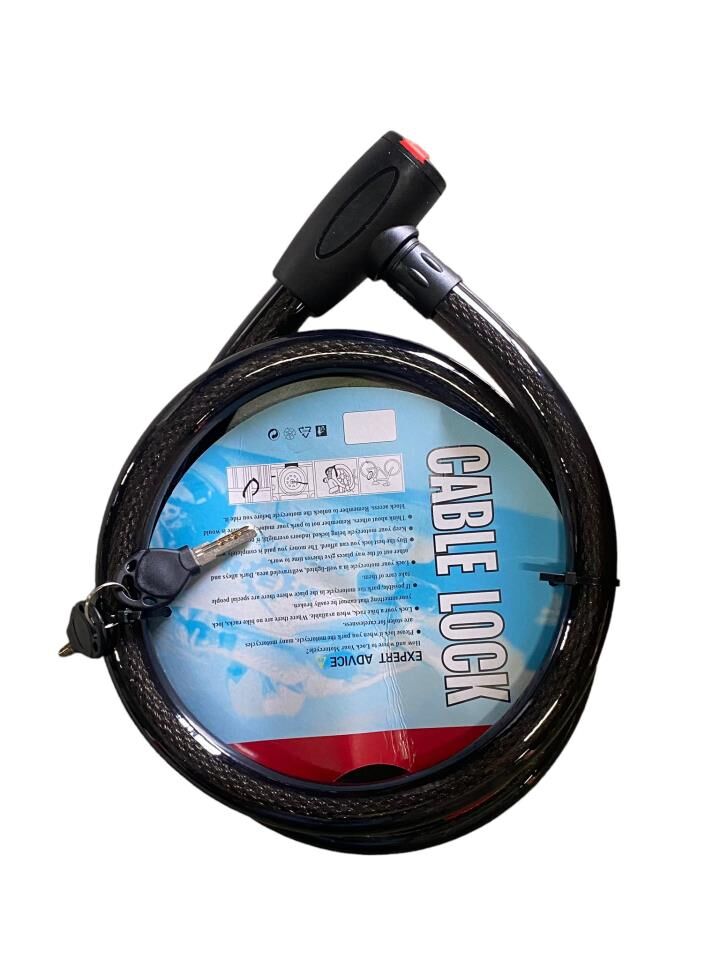 HALAT KİLİT DOLAMALI ANAHTARLI 15X150cm