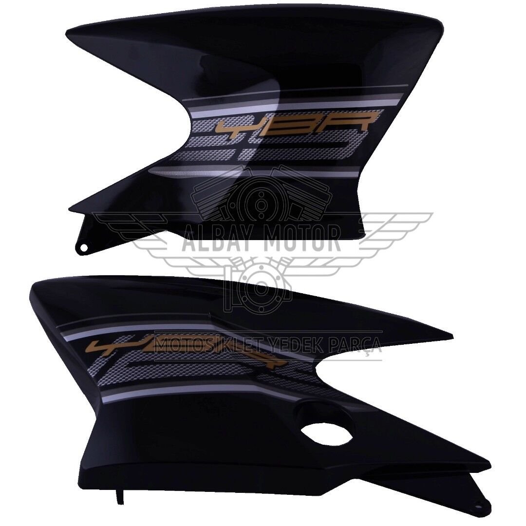 YAMAHA YBR K DEPO YAN KAPAK TAKIM SİYAH 2010-2016