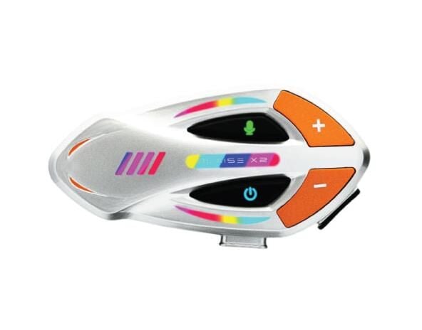 BLAISE X2 Bluetooth Motosiklet Intercom Turuncu