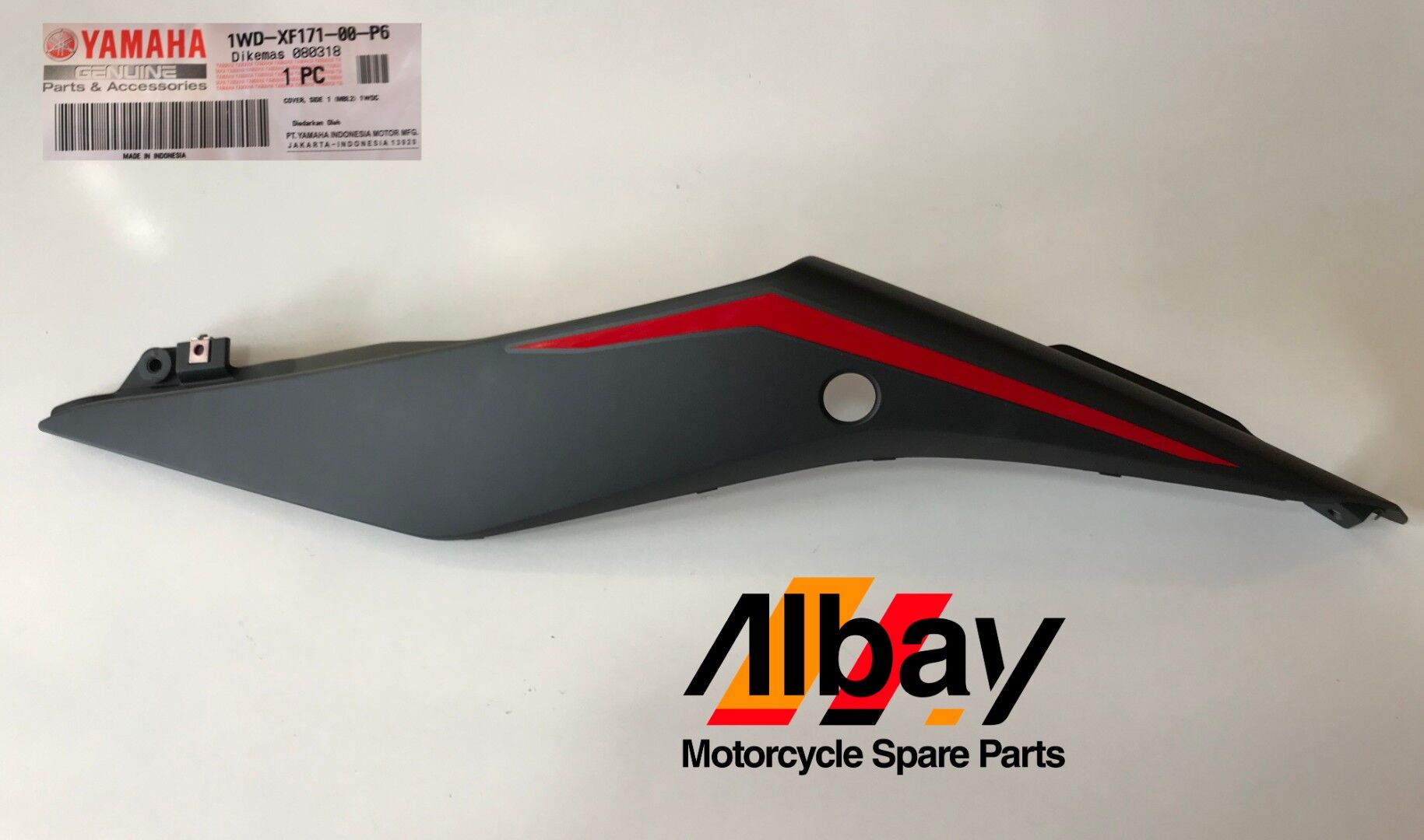 YAMAHA YZF R25 ARKA GRENAJ SOL MAT SİYAH 2017 ORJİNAL