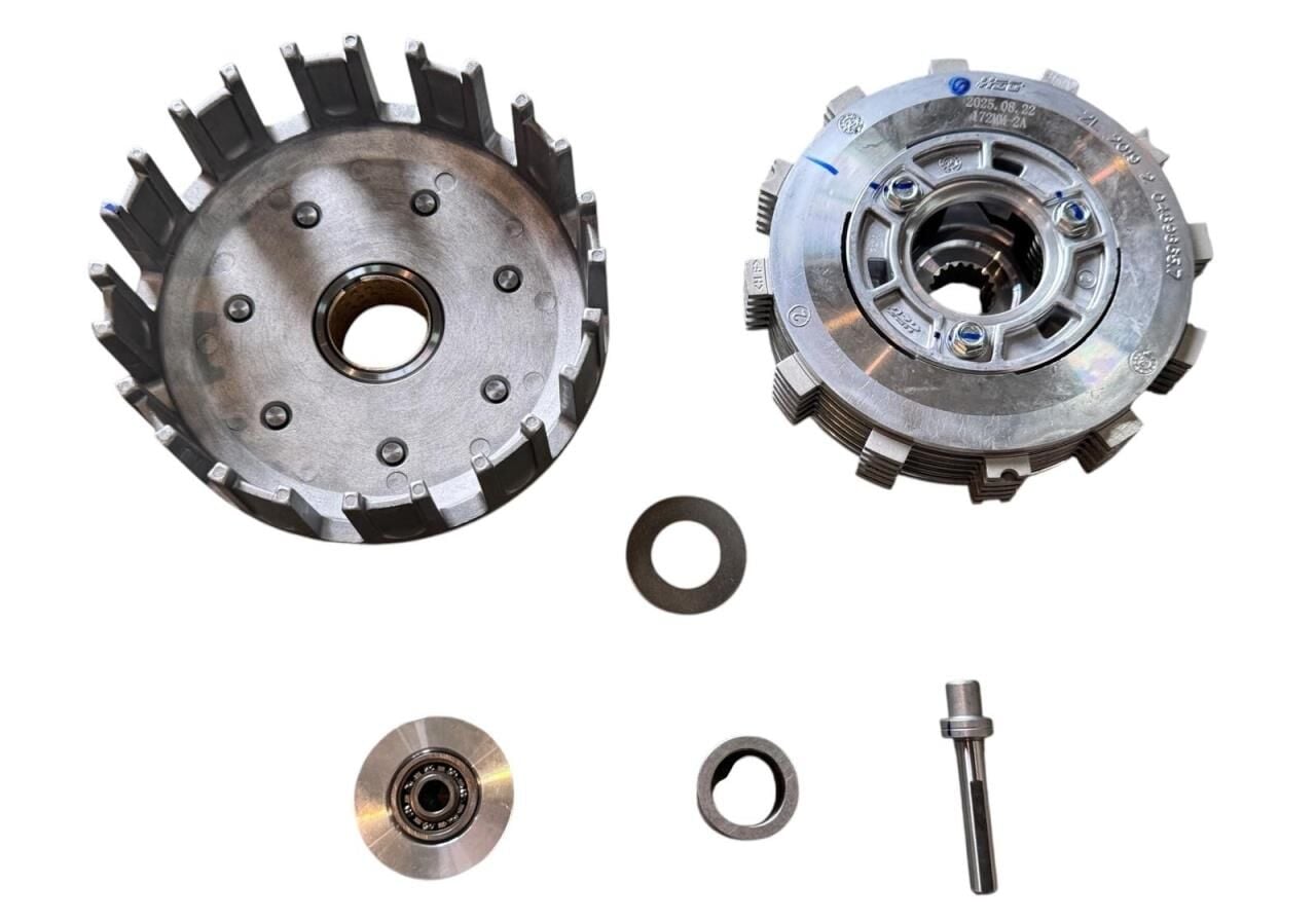 CF MOTO SR 250- NK 250 DEBRİYAJ TASI VE BASKI KOMPLE SET E5 YENİ MODEL OEM