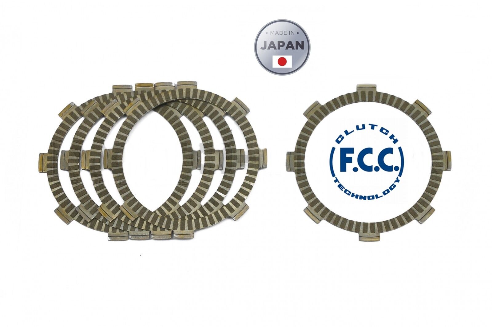 YAMAHA CRYPTON DEBRİYAJ BALATA SETİ JAPAN F.C.C  1998-2015