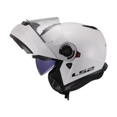 LS2 STROBE 2 ÇENE AÇILIR KASK BEYAZ L