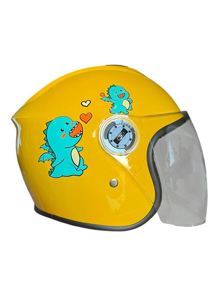 ÇOCUK KASK YARIM DİNOZOR SARI