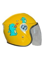 ÇOCUK KASK YARIM DİNOZOR SARI