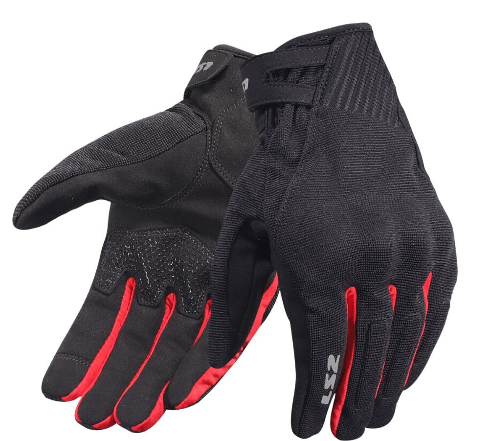 LS2 ELDİVEN DART 2 EVO SİYAH-KIRMIZI XL