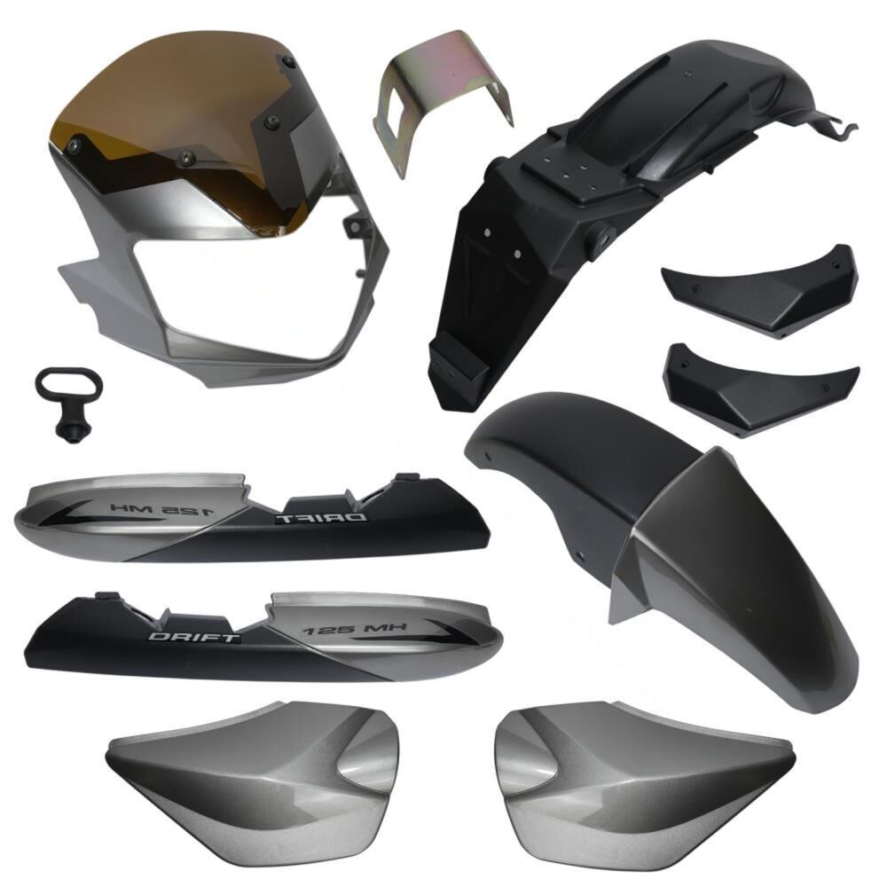 MONDİAL DRİFT 125  KAPORTA SETİ FÜME İTHAL