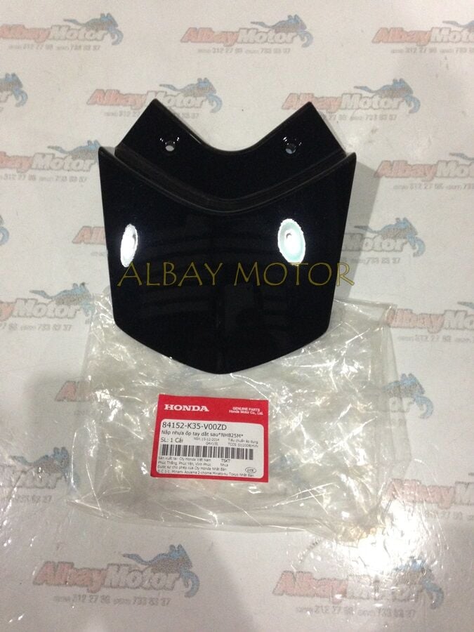 HONDA PCX 125-150 ÇEKME KAPAK ORTA PARÇA SİYAH ORJİNAL 2014-2017
