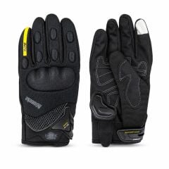 MJ MOTO KORUMALI ELDİVEN CE-EN13594 BELGELİ SİYAH-SARI XL BEDEN