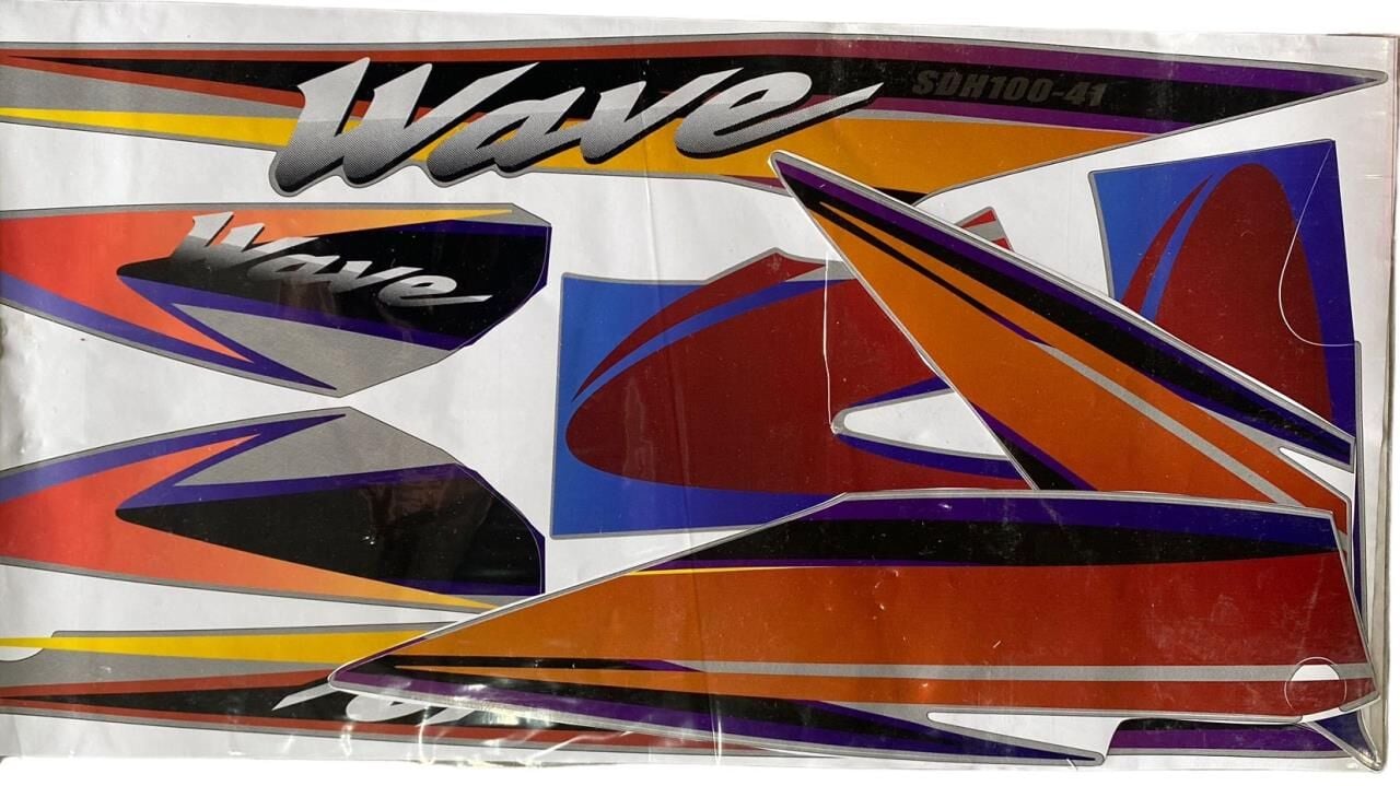 HONDA WAVE 100 STİCKER SET FÜME İÇİN