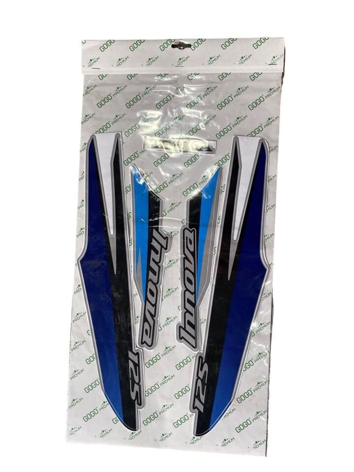 HONDA İNNOVA STİCKER SET MAVİ 2005-2008