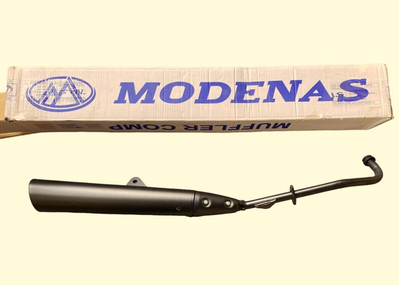 MODENAS KRİSS 1-2 EGSOZ KOMPLE ORJİNAL SİYAH 1999-2006