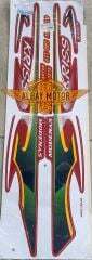 MODENAS KRİSS 1-2 STİCKER SETİ 1999-2006 007