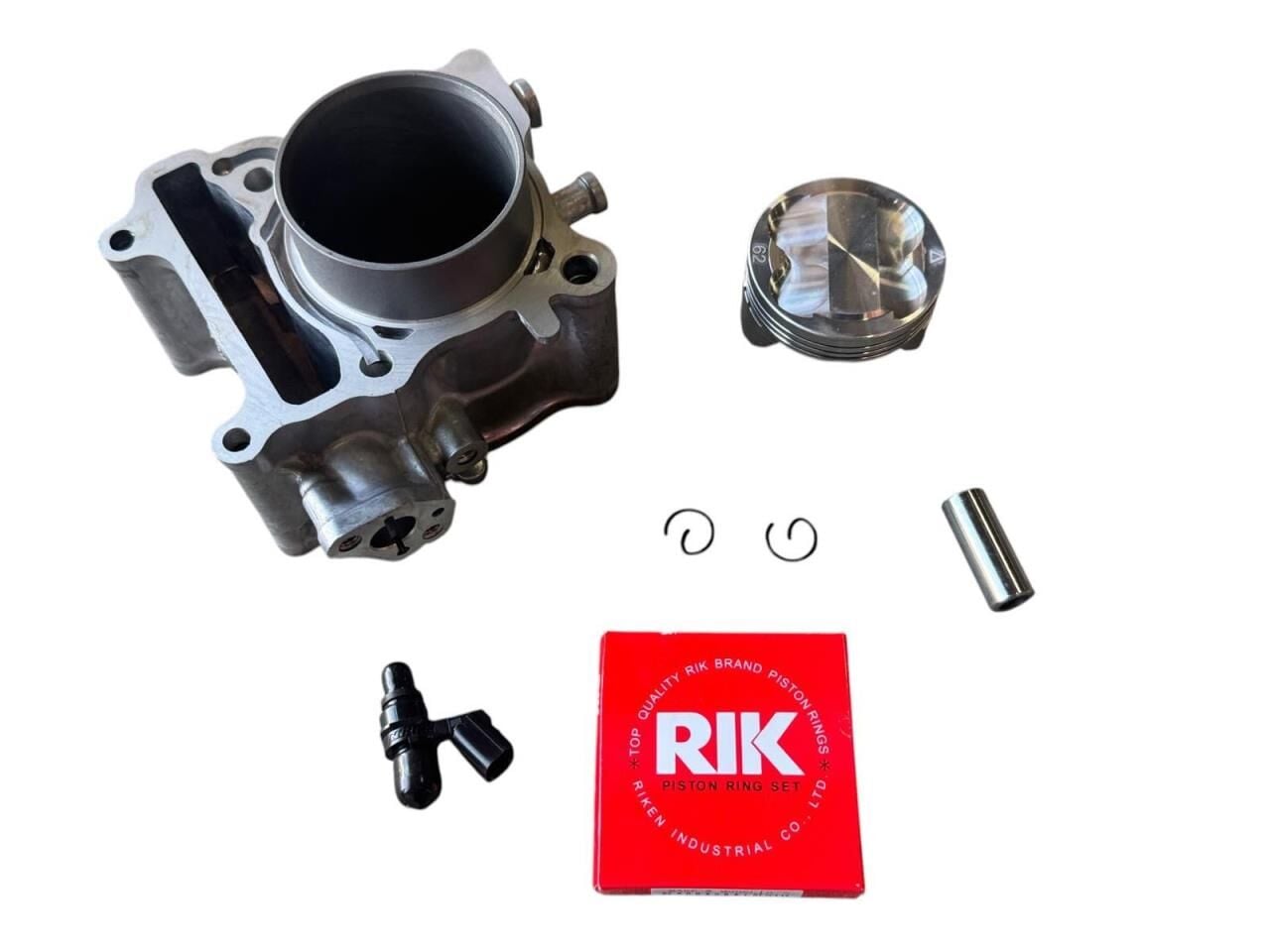 HONDA PCX 125 SİLİNDİR PİSTON SET MODİFİYE 4 SUBAP 62mm ENJEKTÖR DAHİL 180cc TAIWAN 2021-2025