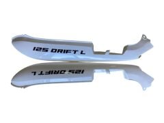 MONDİAL DRİFT 125 L SELE ALTI YAN GRENAJ TAKIM BEYAZ