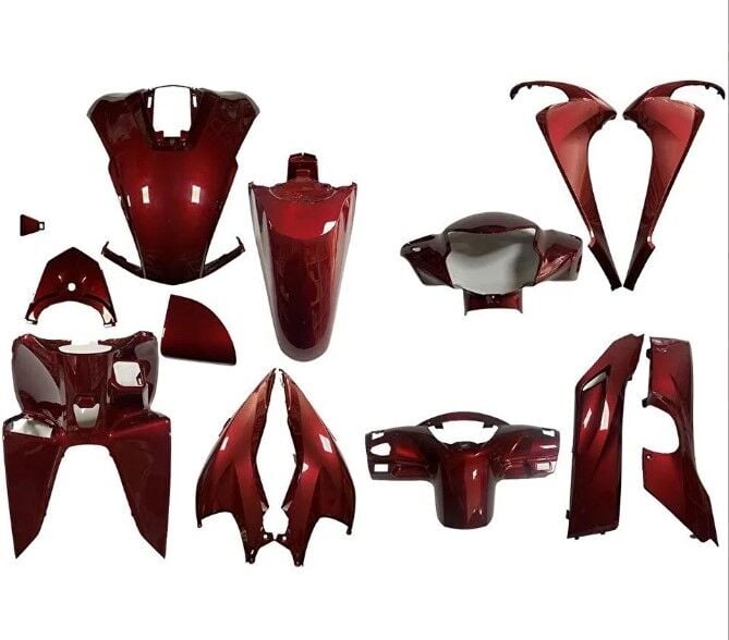 HONDA DİO 110 KAPORTA SETİ KIRMIZI İTHAL