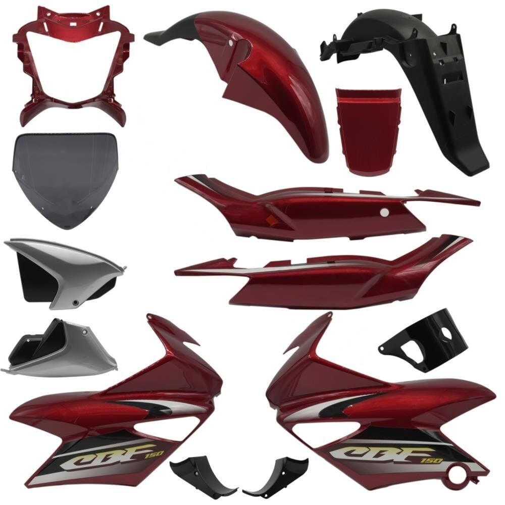 HONDA CBF 150 KAPORTA SETİ KIRMIZI İTHAL
