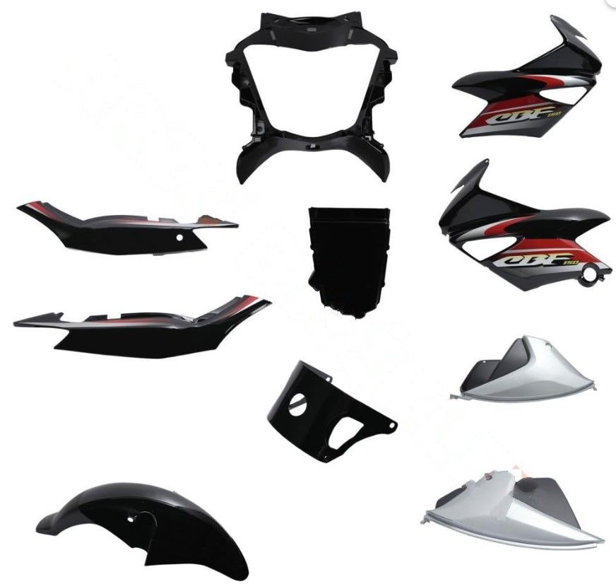 HONDA CBF 150 KAPORTA SETİ SİYAH İTHAL