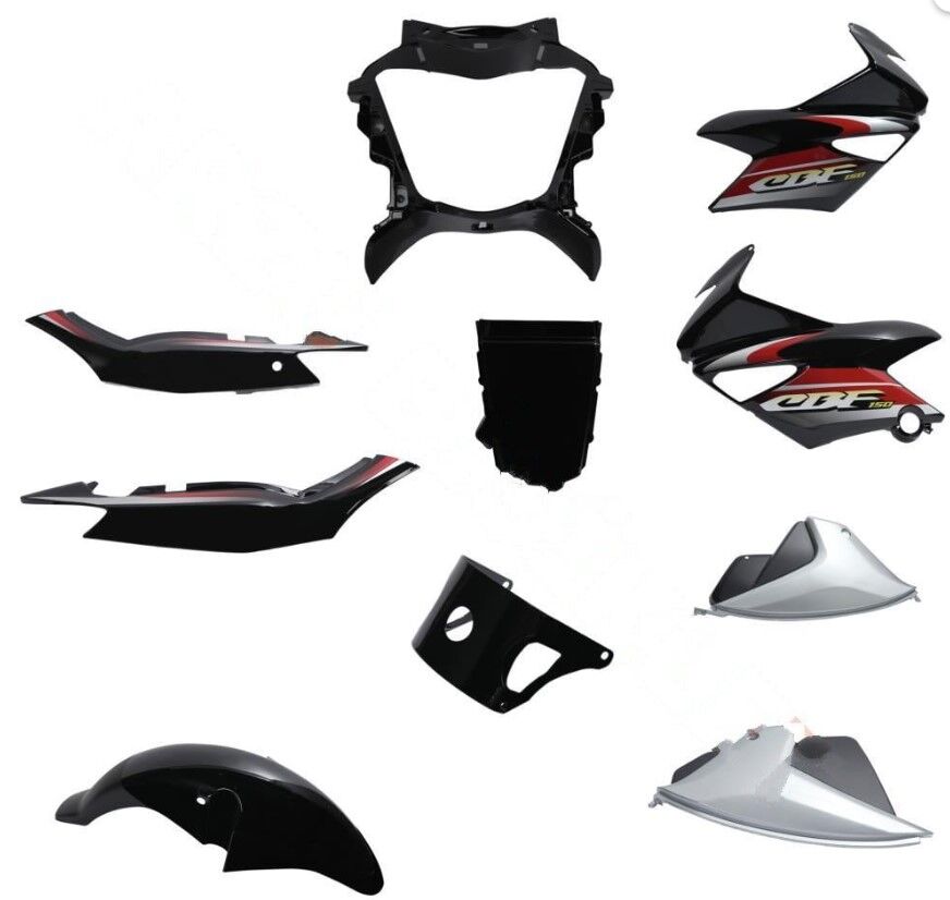 HONDA CBF 150 KAPORTA SETİ SİYAH İTHAL