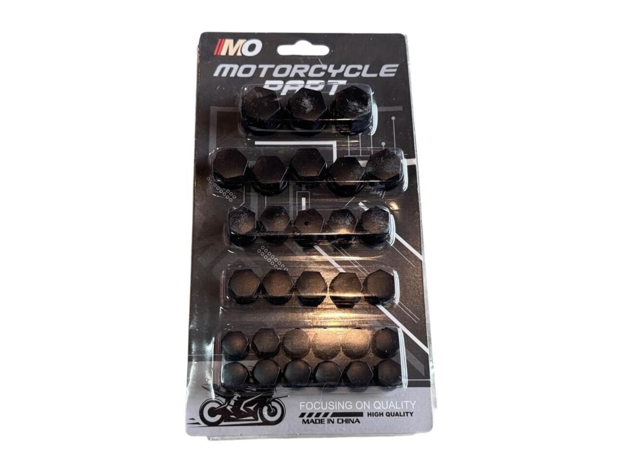 MODİFİYE CİVATA KAPAK SETİ SİYAH