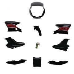 YAMAHA YBR K KAPORTA SETİ SİYAH İTHAL 2010-2016