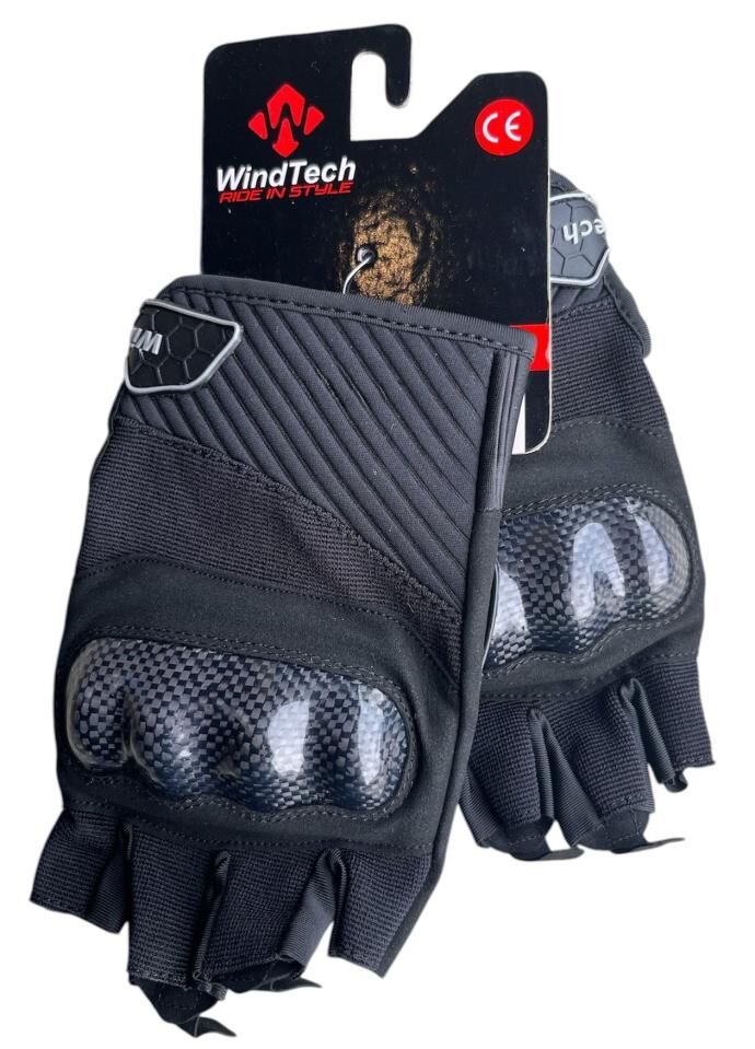 WİNDTECH YARIM KISA SİYAH ELDİVEN L