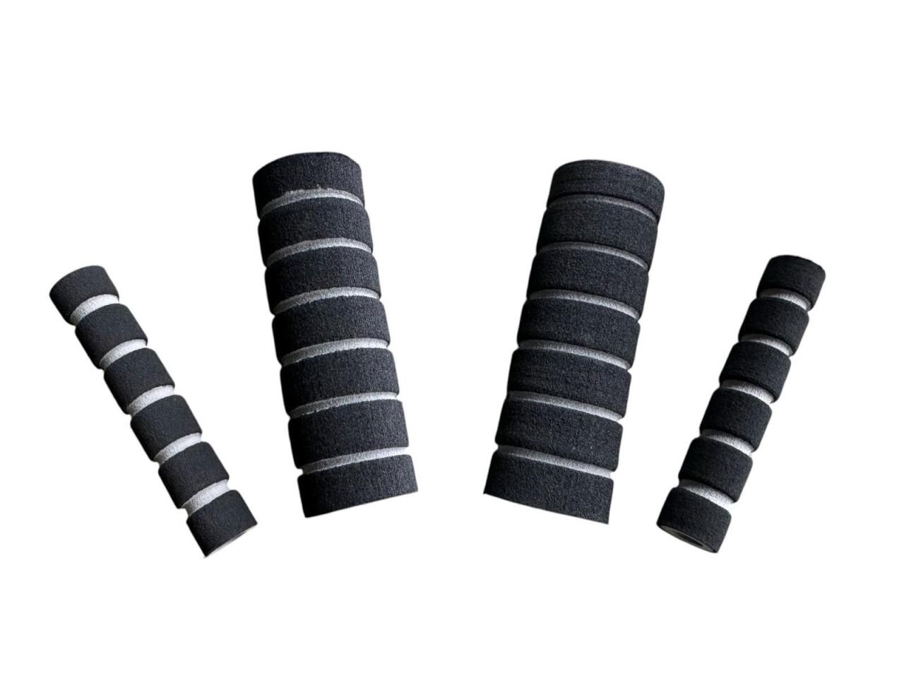 SÜNGER ELCİK VE FREN LEVYE KILIFI SET GRİ