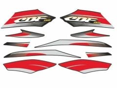 HONDA CBF 150 STİCKER TAKIM KIRMIZI İTHAL