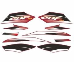HONDA CBF 150 STİCKER TAKIM SİYAH İTHAL