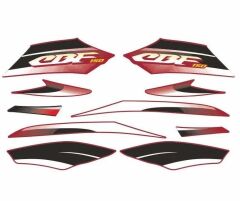 HONDA CBF 150 STİCKER TAKIM SİYAH İTHAL