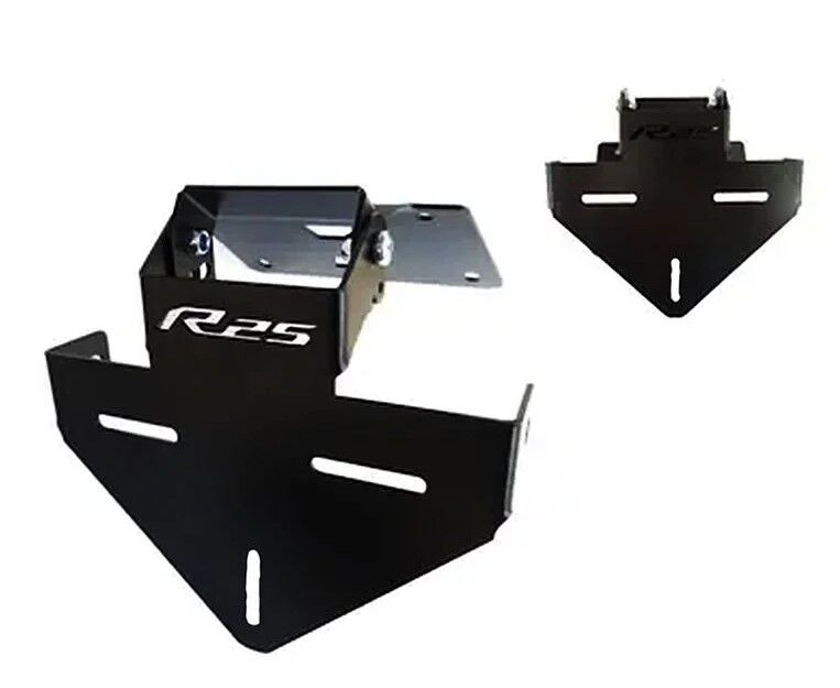 YAMAHA YZF R25 KATLANIR PLAKALIK SİNYAL BAĞLANTILI SİYAH 2019-2024