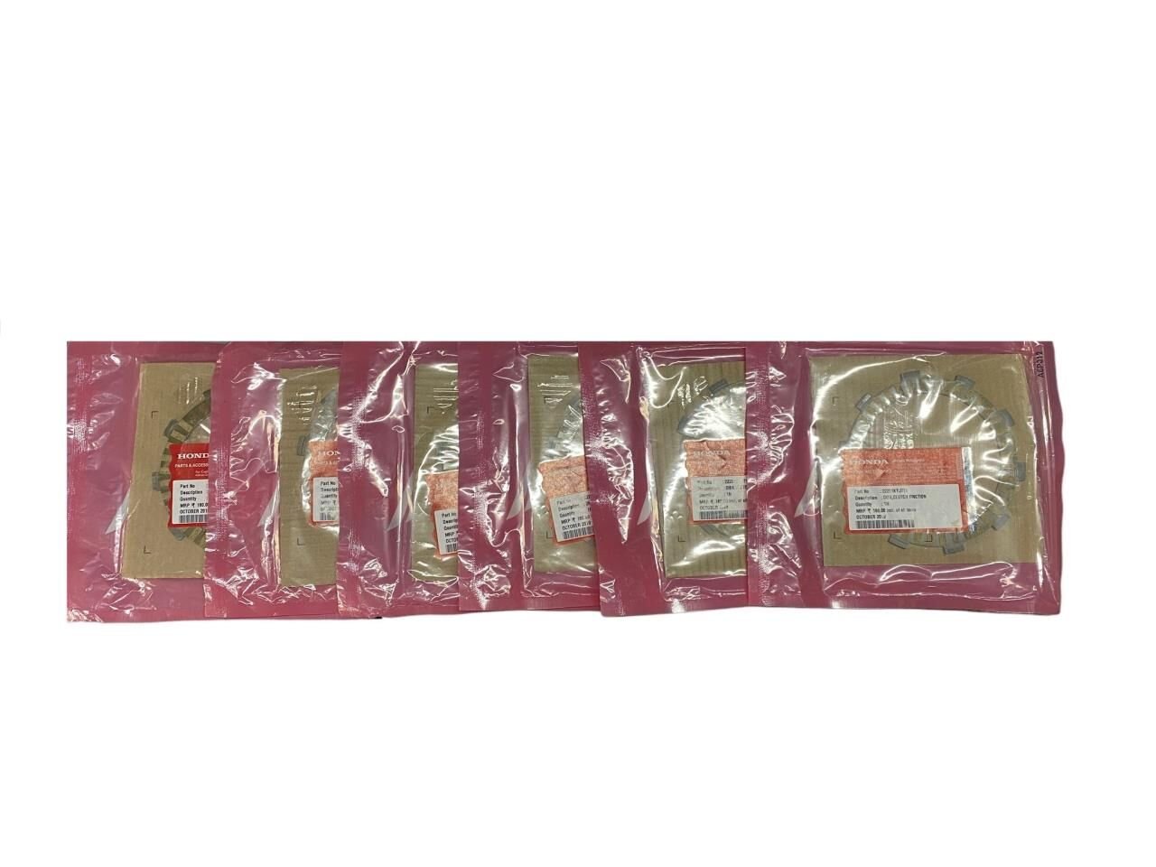 HONDA CBF 250 TWİSTER-CBR 600 DEBRİYAJ BALATA ORJİNAL 6 ADET