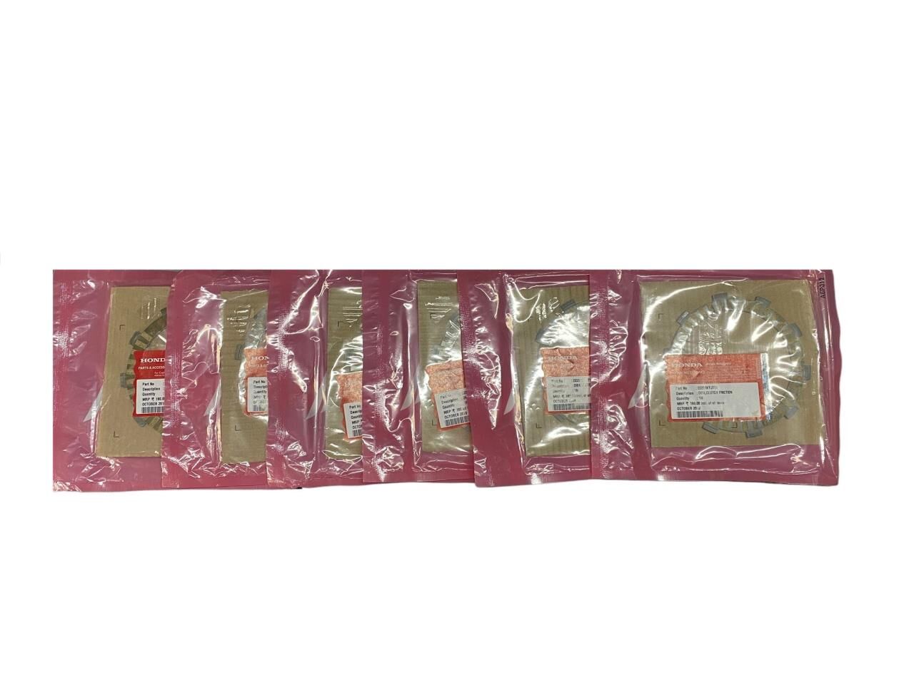 HONDA CBF 250 TWİSTER-CBR 600 DEBRİYAJ BALATA ORJİNAL 6 ADET