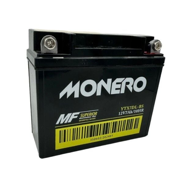 YTX7DL - BS - KT125 MOTOSİKLET AKÜ (48*60*128) 12-7 YASSI
