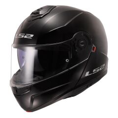 LS2 STROBE 2 ÇENE AÇILIR KASK SİYAH M