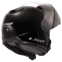 LS2 STROBE 2 ÇENE AÇILIR KASK SİYAH M BEDEN