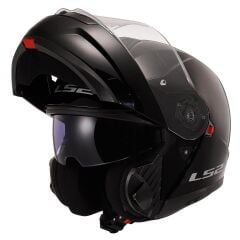 LS2 STROBE 2 ÇENE AÇILIR KASK SİYAH XL