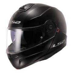 LS2 STROBE 2 ÇENE AÇILIR KASK SİYAH XL
