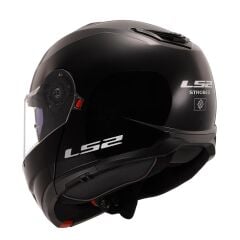 LS2 STROBE 2 ÇENE AÇILIR KASK SİYAH XL BEDEN
