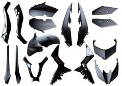 YAMAHA XMAX 250-300 KAPORTA SETİ SİYAH TAİWAN 2018-2022